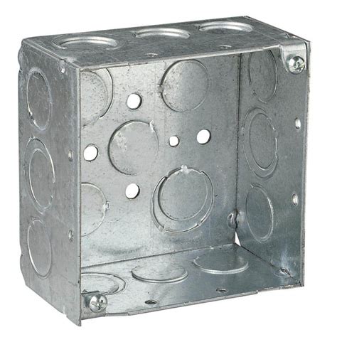 steel city 4 square extension box|lowe's steel city square box.